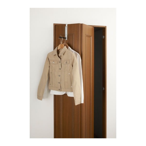 Mito fekete-fehér kihajtható akasztó ajtóra - YAMAZAKI-image-3