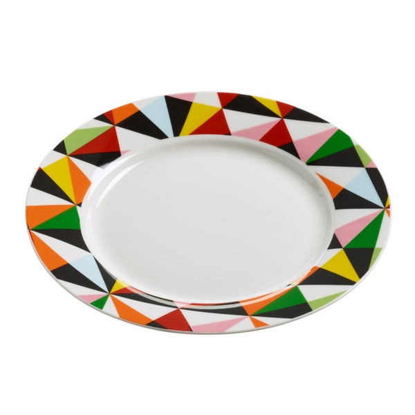 Abstraction porcelán tányér, ⌀ 20 cm - Maxwell & Williams