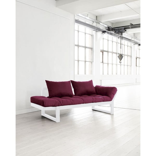 Edge White/Bordeaux kanapé - Karup-image-1