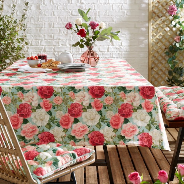 Pamut asztalterítő 137x229 cm Rose Garden – RHS