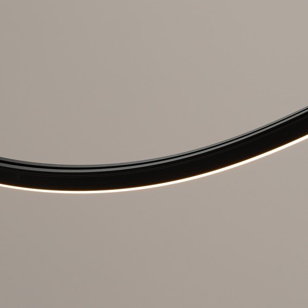 Fekete alumínium LED függőlámpa ALVAR – Thoro-image-4
