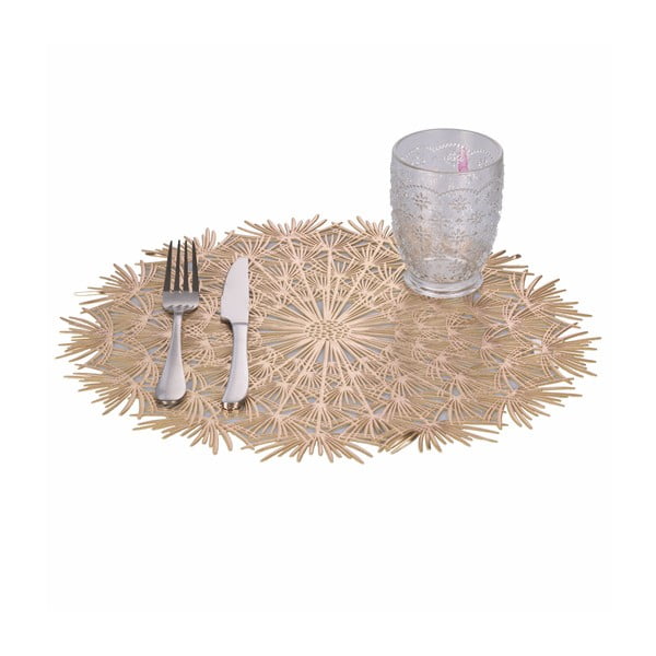 Műanyag tányéralátét szett 6 db-os ø 38 cm Dandelion – VDE Tivoli 1996-image-1