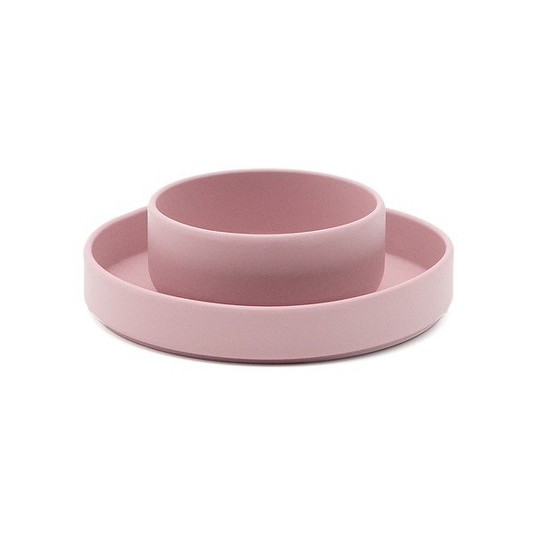 Szilikon gyerek étkészlet 2 db-os Lili – Kave Home-image-4