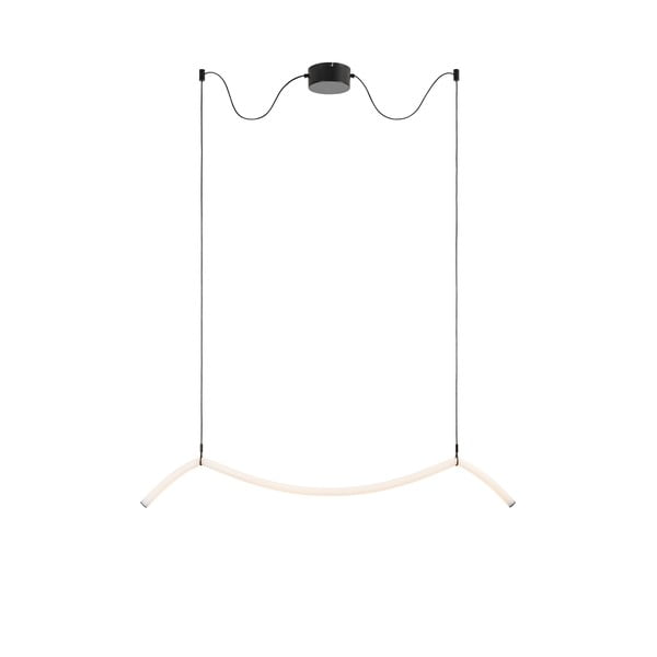 Fekete-fehér LED függőlámpa Melt – Markslöjd