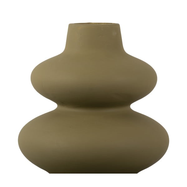 Circles zöld kerámia váza, magasság 28,5 cm - Karlsson-image-3