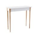 Mamo fehér íróasztal, szélesség 65 cm - Ragaba