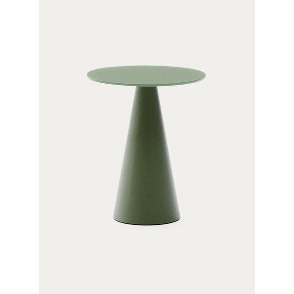 Kerek tárolóasztal üveg asztallappal ø 30 cm Wilshire – Kave Home