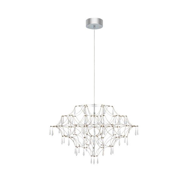 Ezüstszínű LED függőlámpa ø 80 cm Efesos – Markslöjd