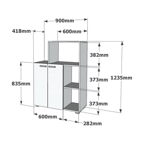 Perfecto fehér konyhaszekrény-image-2