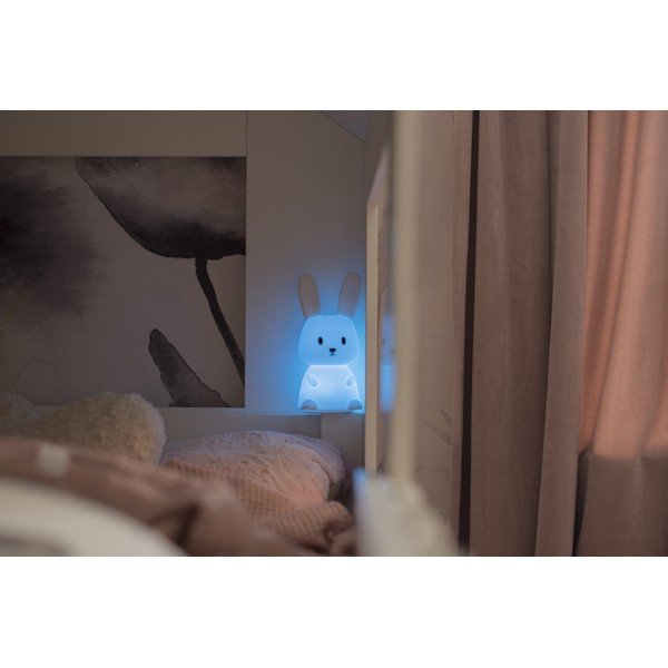 Fehér LED gyerek éjjeli lámpa Bunny - Star Trading-image-4