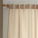 Bézs fényáteresztő függöny 140x229 cm Muscat Waffle – Pineapple Elephant