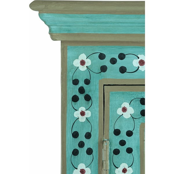 Zöld mangófa szekrény 87x152x38 cm Prem – Støraa-image-3