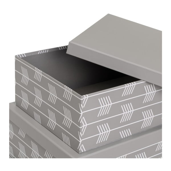 Fedeles karton tárolódoboz szett 15 db-os Route – Casa Selección-image-1