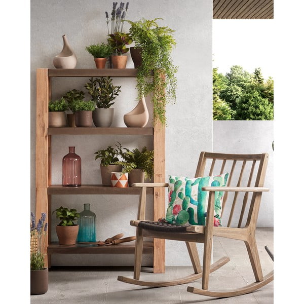 Lux 3 db sötétbarna cementezett virágcserép - La Forma-image-4