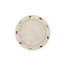 Bézs mosható kézi szövésű pamut gyerek szőnyeg ø140 cm Chanterelle – Lorena Canals