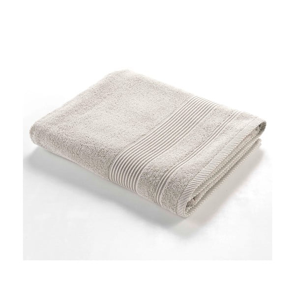 Bézs frottír pamut fürdőlepedő 90x150 cm Tendresse – douceur d'intérieur