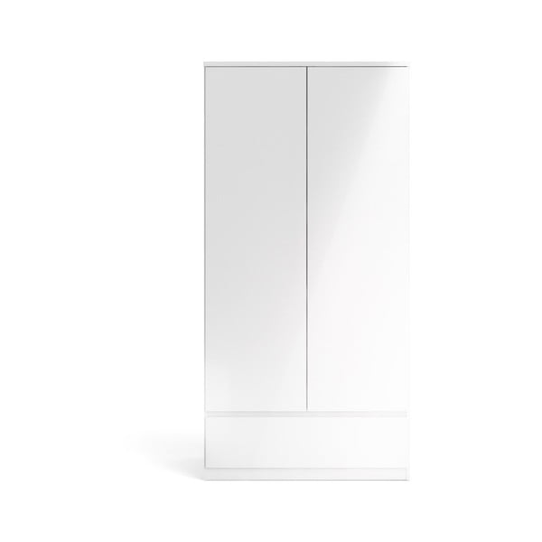 Fehér ruhásszekrény 99x201 cm Naia - Tvilum