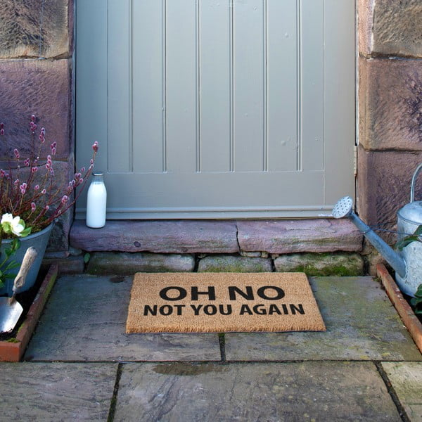 Kókuszrost lábtörlő 40x60 cm Not You Again – Artsy Doormats-image-4