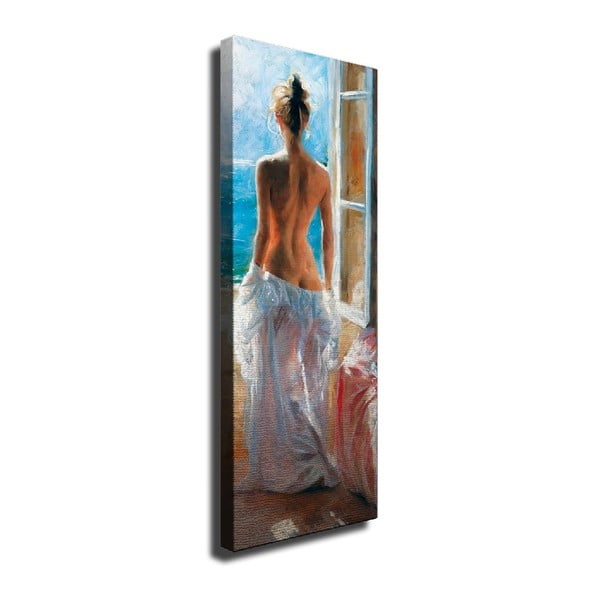 Window vászon fali kép, 30 x 80 cm