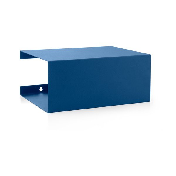Kék többszintes acél fali polc 35 cm – ReCollector