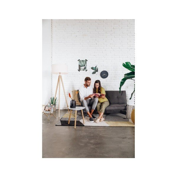 Viby fehér tárolóasztal, 55 x 55 cm - Bonami Essentials-image-2