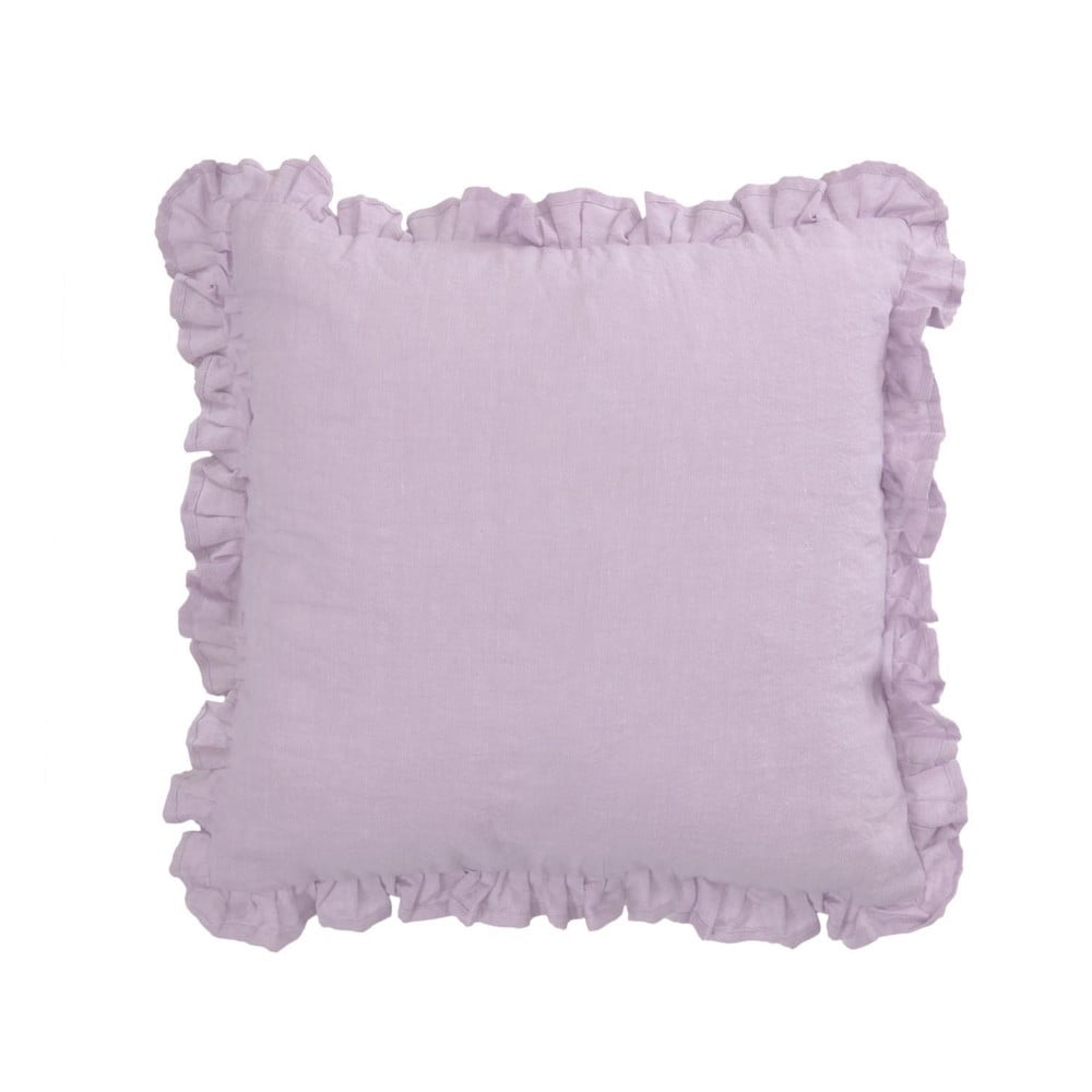 Lenkeverék párnahuzat 45x45 cm Nacha  Kave Home