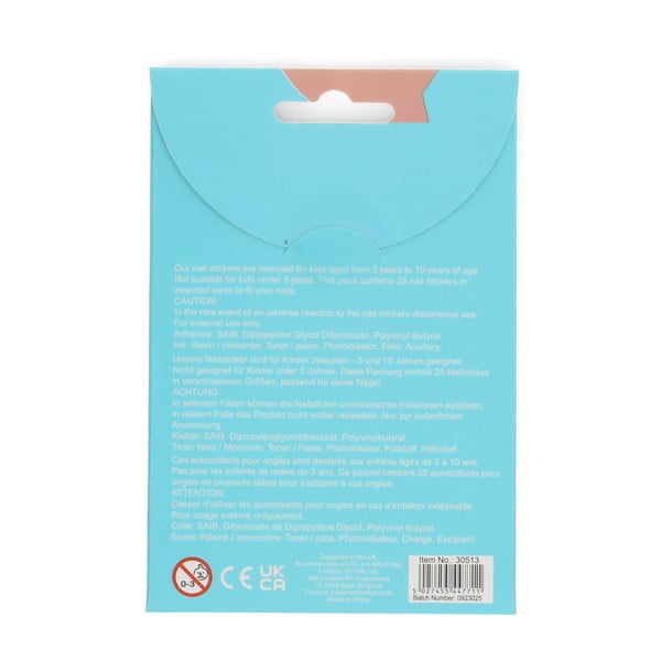 Kreatív készlet Sunny Sausage Dog – Nail stickers – Rex London-image-3