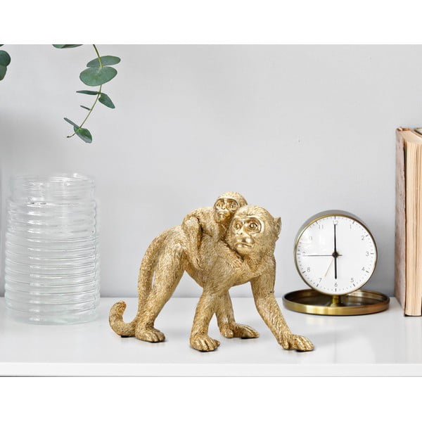 Poligyanta szobor (magasság 18,5 cm) Monkey Mom – Mauro Ferretti-image-1