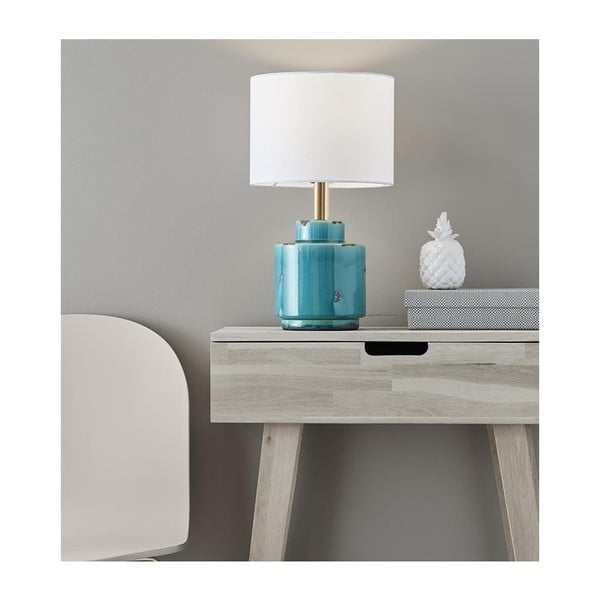 Cous kék-fehér asztali lámpa - Markslöjd-image-3