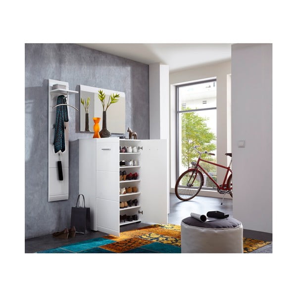 Fehér fali fogas polccal Adana – Germania-image-2