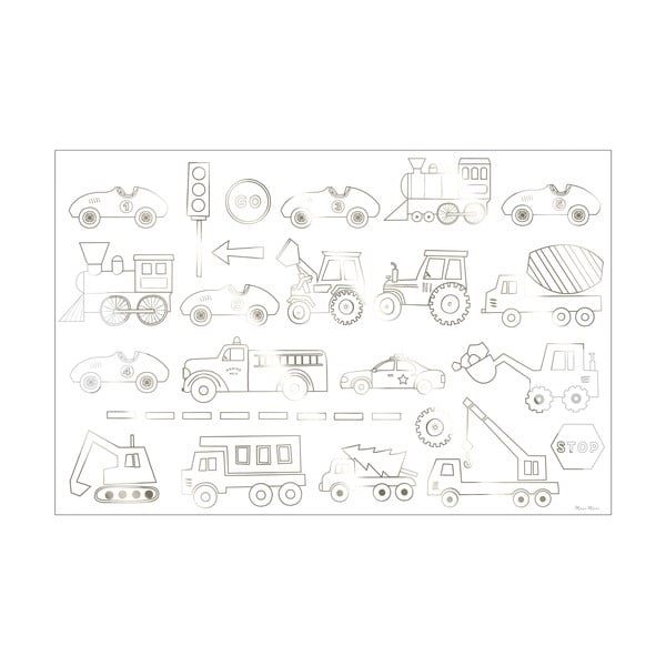 Színező Construction – Meri Meri-image-3