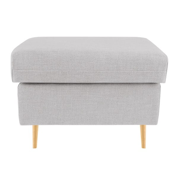 Iris világosszürke lábtartó - Mazzini Sofas-image-1