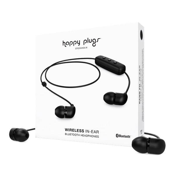 In-Ear fekete vezeték nélküli fülhallgató - Happy Plugs