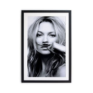 Kate Moss keretezett poszter, 40 x 30 cm - Little Nice Things