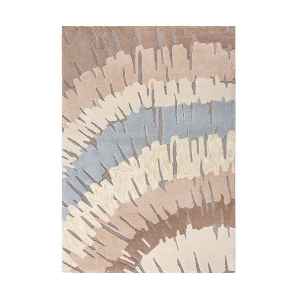 Woodgrain barna-bézs szőnyeg, 160 x 230 cm - Flair Rugs