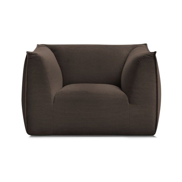 Barna kordbársony fotel Giorgia – Bobochic Paris-image-2