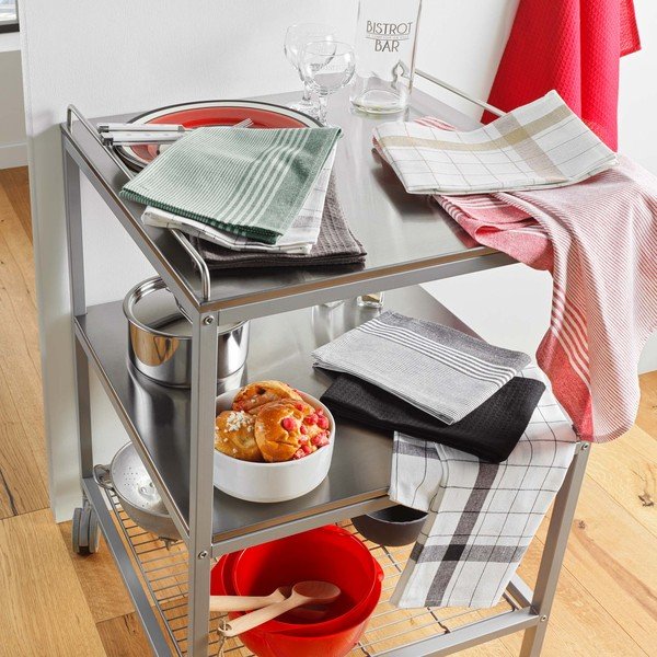 Pamut konyharuha szett 3 db-os 50x70 cm Vibrato – douceur d'intérieur-image-3