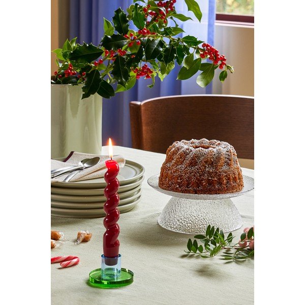 Üveg gyertyatartó Astra – Hübsch-image-1