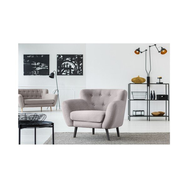 Hampstead bézs fotel - Cosmopolitan design-image-4