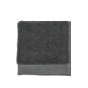 Sötétszürke frottír pamut törölköző 30x30 cm Comfort – Södahl