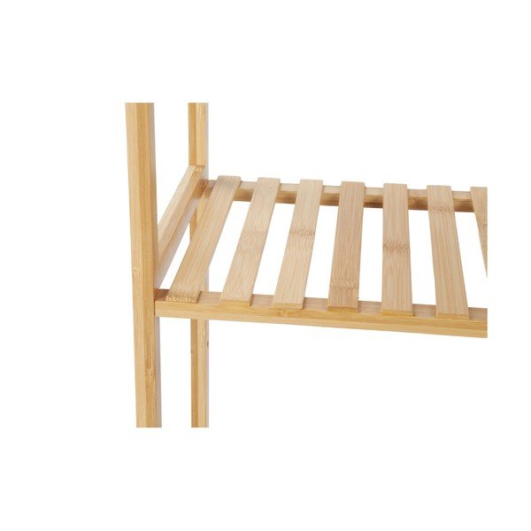 Natúr színű bambusz fürdőszobai polcos állvány 60x130 cm Skaren – Bonami Essentials-image-4