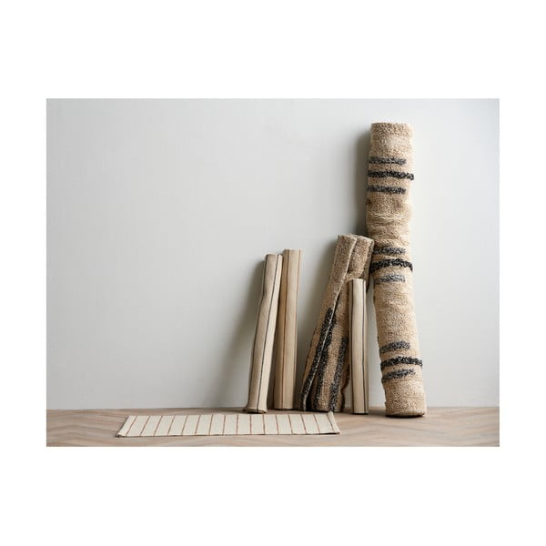 Bézs pamut keverék szőnyeg 60x90 cm Line – Södahl-image-1