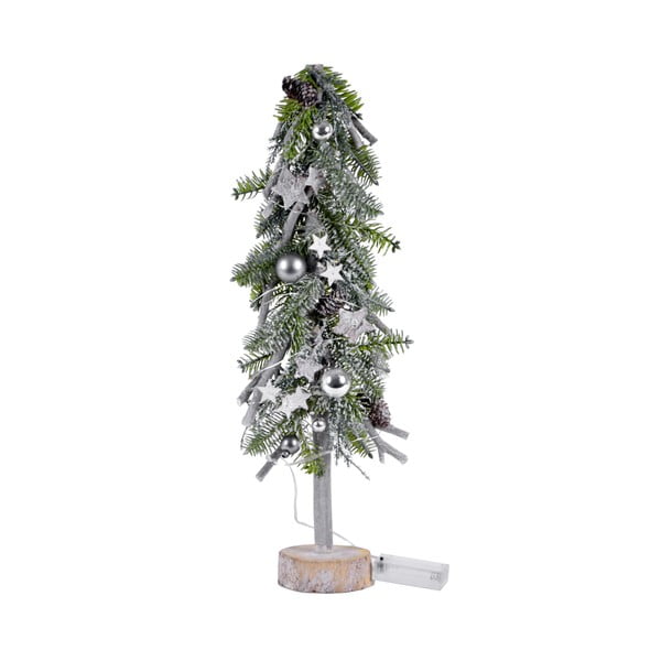 Fenyőfa formájú dísz LED szalaggal, magassága 70,5 cm - Ego Dekor