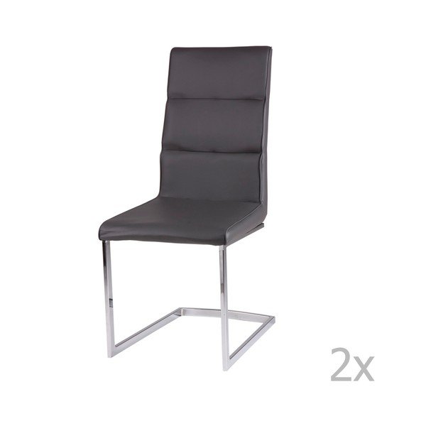 Camile szürke étkező szék szett, 2 db - sømcasa