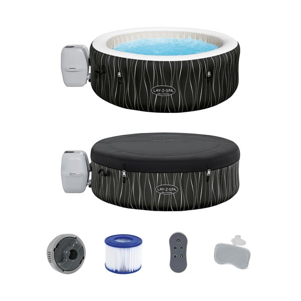 Felfújható hatszemélyes jakuzzi ø 196 cm, mélység 66 cm Lay-Z-Spa – Bestway-image-3