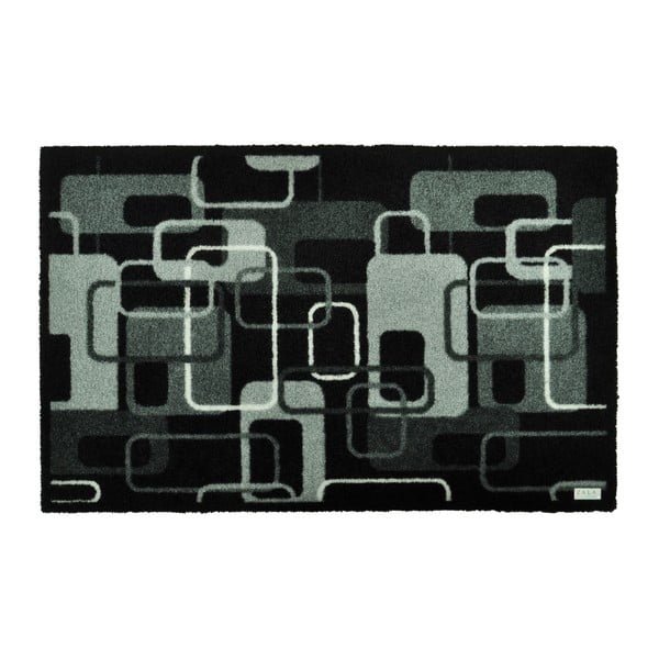Design Funky Grey Black Retro szürke-fekete lábtörlő, 120 x 200 cm - Zala Living
