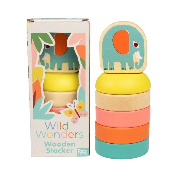 Fa játéktorony Wild Wonders - Rex London-image-2