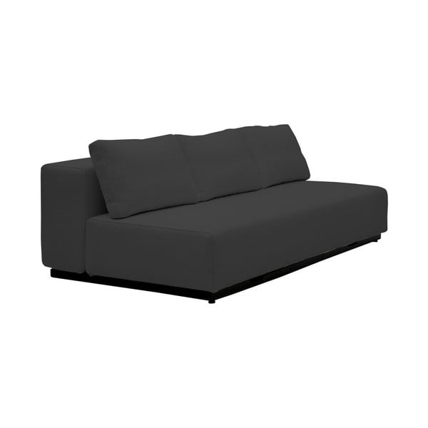Nevada fekete kinyitható kanapé, 200 cm - Softline