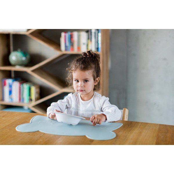 Bear világoskék szilikon tányéralátét, 48 x 25 cm - Kindsgut-image-1