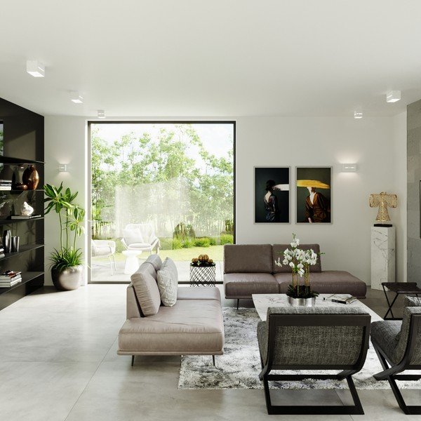 Fehér fali lámpa Lorum Maxi – Sollux-image-1